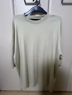 MAISON SPECIAL ライトグリーン 長袖Tシャツ 02