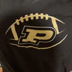 Champion BOILER UP! Tシャツ L 黒金　デザイン抜群　旧タグ