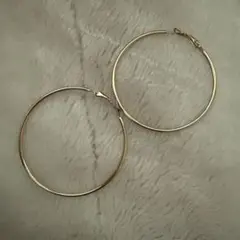 ゴールド フープピアス 2ペアセット