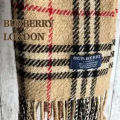 BURBERRY LONDON バーバリーロンドン カシミヤ100%ノバチェック