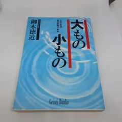 大もの小もの : 人の一生は自己表現である