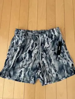 Snake Mesh Zip Shorts (gray) 出品8日まで