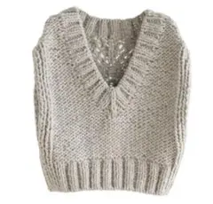 新品SeaRoomlynn Handmade Wool 2wayコンパクトベスト