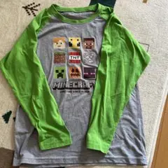 Minecraft 長袖カットソー 150