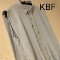 KBF ライトブルー ノースリーブシャツ size ONE