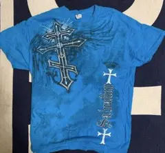 ビンテージTシャツ 十字架デザイン 古着