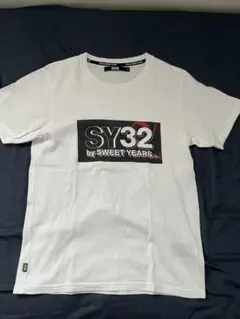 SY32 by SWEET YEARS ホワイト Tシャツ M