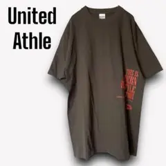 ユナイテッドアスレ【L】Tシャツ 綿100％ カジュアル ストリート f657