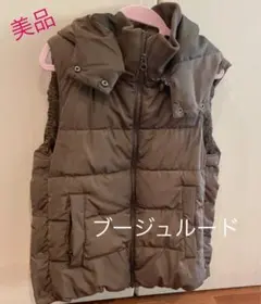 デザイン中綿ベスト