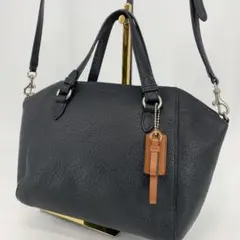 ☆新品同様☆coach☆コーチ☆レザーハンドバッグ☆ショルダーバッグ
