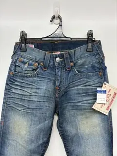 TRUE RELIGION メンズストレートデニム ブルー、新品タグ付き