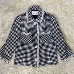 美品✨ Harrods ハロッズ 千鳥柄 ツイード S