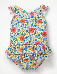 未開封　新品　BODEN　花柄フリルベビー水着 2～3歳 90～98cm