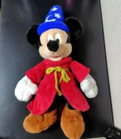 ディズニーフラッフィープラッシー　ファンタジア魔法使いの弟子ミッキーぬいぐるみ