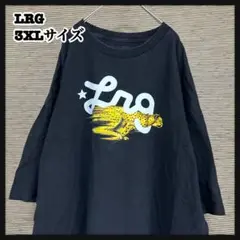【RLG】半袖Tシャツ　アニマル　ヒョウ　黒　デカロゴゆるだぼチーター＊５