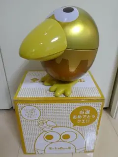 金のキョロちゃん缶