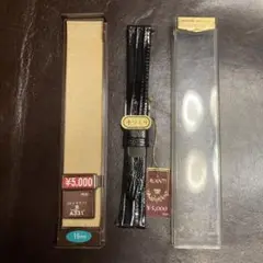 maruman 16mm ヤクラウス黒 時計ベルト ￼美品　使用品