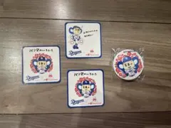 【新品未使用】中日ドラゴンズ ドアラ 高島屋限定 ステッカーキーホルダー セット