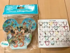 東京ディズニーリゾート メモ用紙 30周年 メモ帳 ミッキー ミニー
