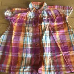 JUNK STORE チェック柄シャツ サイズ80