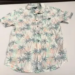BILLABONG パームツリー柄 半袖シャツ