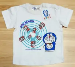 ドラえもん 半袖Tシャツ 白 90 バンダイ 未使用タグ付き