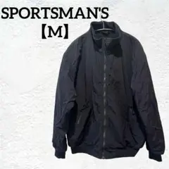1点もの✨SPORTSMAN'S 【M】ブラックナイロンジャケット