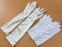 最終値下げ♪ウェディンググローブ新郎新婦セット