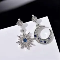 ピアス 月と太陽 韓国人気!!