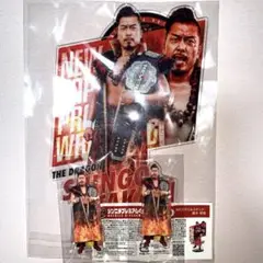 鷹木信悟アクスタ2個セット【新品】シンニチプレミアムくじ2024年3弾
