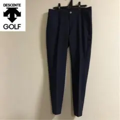 デサント ゴルフ◇ウール混 パンツ◇ネイビー サイズ82