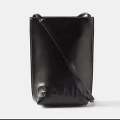 GANNI ガニー ショルダー リサイクルレザーバック