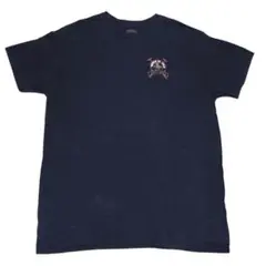 ラルフローレン 半袖Tシャツ ポニーロゴ ロゴT ネイビー 夏物古着l73