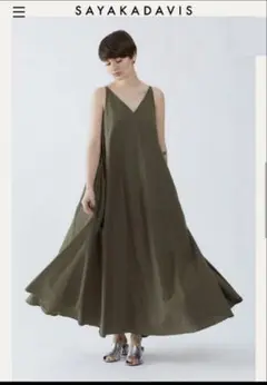 SAYAKA DAVIS サヤカデイヴィス M-strap LongDress