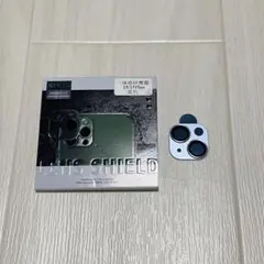 iPhone 15 iPhone 15 Plus カメラフィルム 藍色 1枚