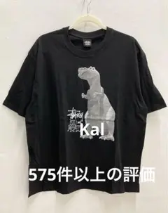 stussy 恐竜 Tシャツ ブラック　M