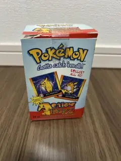 ポケモン チェンジングミニカード ACTION FLIPZ Box 未開封