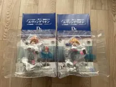 一番くじ　エヴァンゲリオン　アスカ幼少期フィギュア　２種セット