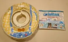 スイマーバ　レギュラー　カーペンター柄　首リング　swimava　空気入れなし