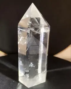 ホワイトファントム水晶　六角柱　レムリアリッジファントム