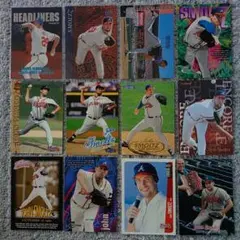 John Smoltzジョンスモルツ 　MLBカードカード 　インサート2枚
