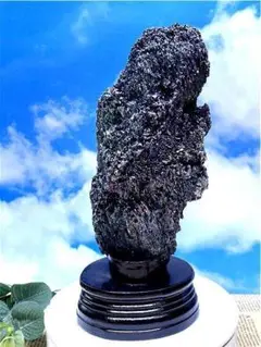 1025g極上品★閃星鉱置物事業運を守る原石B86U3/69U41D