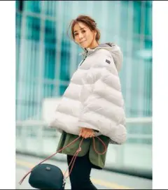AIGLE 撥水バベリーポンチョ