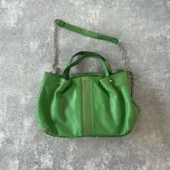 archive DIESEL shoulder bag green y2k
