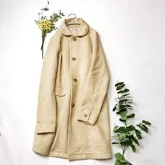 【美品】le glazik ル グラジック コート キルティング ロング丈 冬