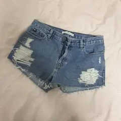 TOMMY HILFIGER デニムショートパンツY2k海外ガール平成ギャル