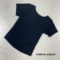 コムデギャルソン Tシャツ 半袖カットソー ブラック サイズS*KB1029