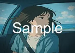 A4サイズアートポスター 1点もの 美女ポスター最高品質 D-ZD-３１