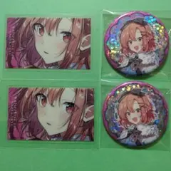ささやくように恋を唄う アトレ 秋葉原木野ひまり ミニクリアカード　缶バッジ