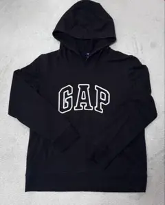 GAP 黒 フード付きパーカー